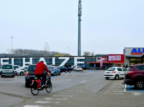Delhaize and Aldi stores in Belgium
