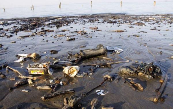 Caspian Sea pollutants